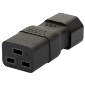 Adapter IEC320 C19 ženski na C14 muški