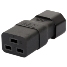 Adapter IEC320 C19 ženski na C14 muški