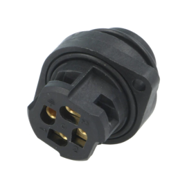 Konektor muški 4P za šasiju 400V 16A C016; Amp.
