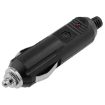 Utikač za auto upaljač; 12-24VDC 5A; LED