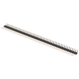 Konektor STRIP 50p 2,54mm; kutni 90°; pozlaćeni
