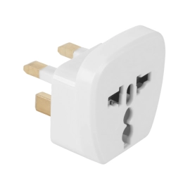 Putni adapter za Englesku (UK); 250V 13A bijeli