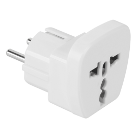 Putni adapter univerzalni 230VAC 13A bijel