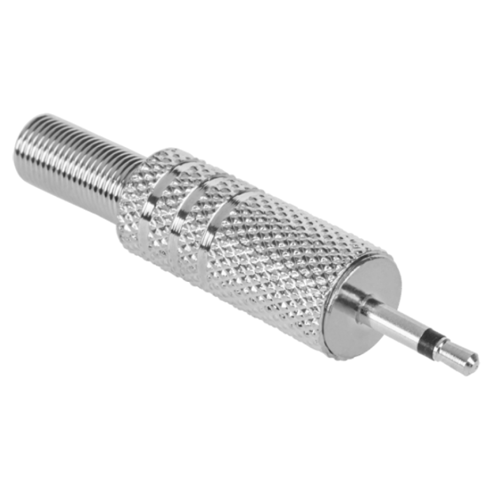 Konektor 2,5mm muški mono za kabel; metalni Konektor 2,5mm muški mono za kabel; metalni