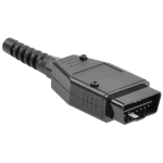 Utikač OBD II 66,5x40mm za kabel