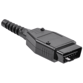 Utikač OBD II 66,5x40mm za kabel