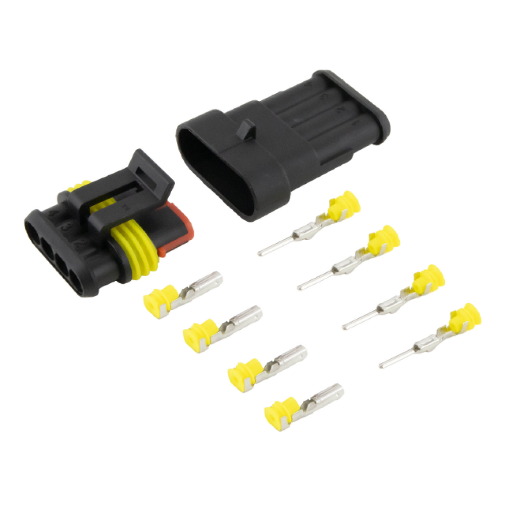 Auto konektor KFZ 4p 0,5-1,5mm2 vodootporan IP67 Auto konektor KFZ 4p 0,5-1,5mm2 vodootporan IP67