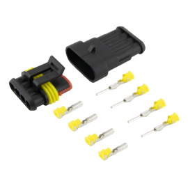 Auto konektor KFZ 1-4p SET 0,5-1,5mm2 vodoot. IP67