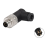Konektor M8 4p 30V 3A IP67 muški kutni za kabel