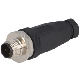 Konektor M12 PG7 3p 250V 4A IP67 muški za kabel