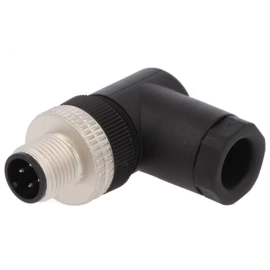 Konektor M12 PG9 4p 250V 4A IP67 muški za kabel ku