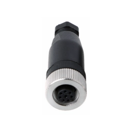 Konektor M12 PG7 8p 30V 2A IP67 ženski za kabel 