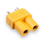 Utičnica DC XT30 2p 500V 15A za lemljenje