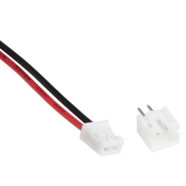 Konektor Micro JST PH2.0 2mm, 2p, muški+ženski