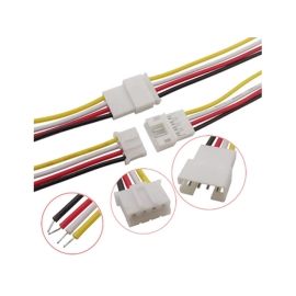Konektor Micro JST PH2.0 2mm, 4p, M+Ž, par, kabel