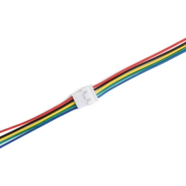 Konektor Micro JST PH 1,25mm, 5p, M+Ž, par, kabel