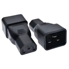 Adapter IEC320 C13 ženski na C20 muški