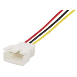 Konektor Micro JST XH2,54, 3p, ženski, kabel 10cm