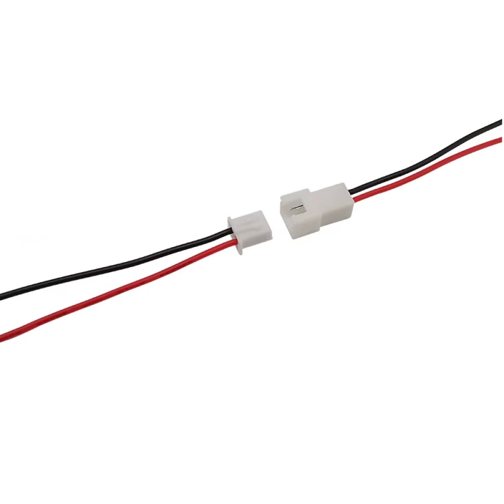 Konektor Micro JST XH 2,54mm 2p M+Ž par kabel 20cm