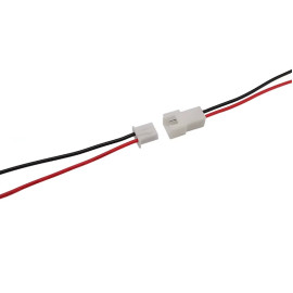 Konektor Micro JST XH 2,54mm 2p M+Ž par kabel 20cm