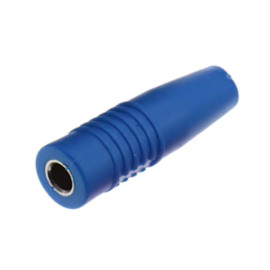 Banana utičnica 4mm 6A 60VDC plava