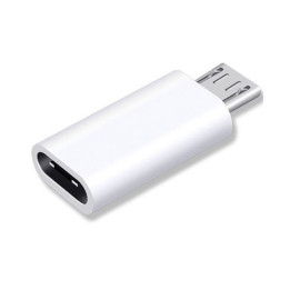 Adapter USB-C ženski na USB micro-B muški; bijeli