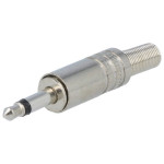 Konektor 3,5mm muški mono; metalni