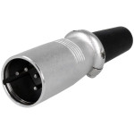 Konektor XLR 4p muški za kabel 