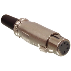 Konektor XLR 5p ženski za kabel