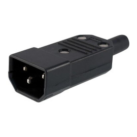 Utikač 230V 10A C14 za kabel; Kaiser