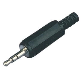 Konektor 3,5mm muški stereo; plastični