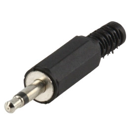 Konektor 3,5mm muški mono za kabel; plastični