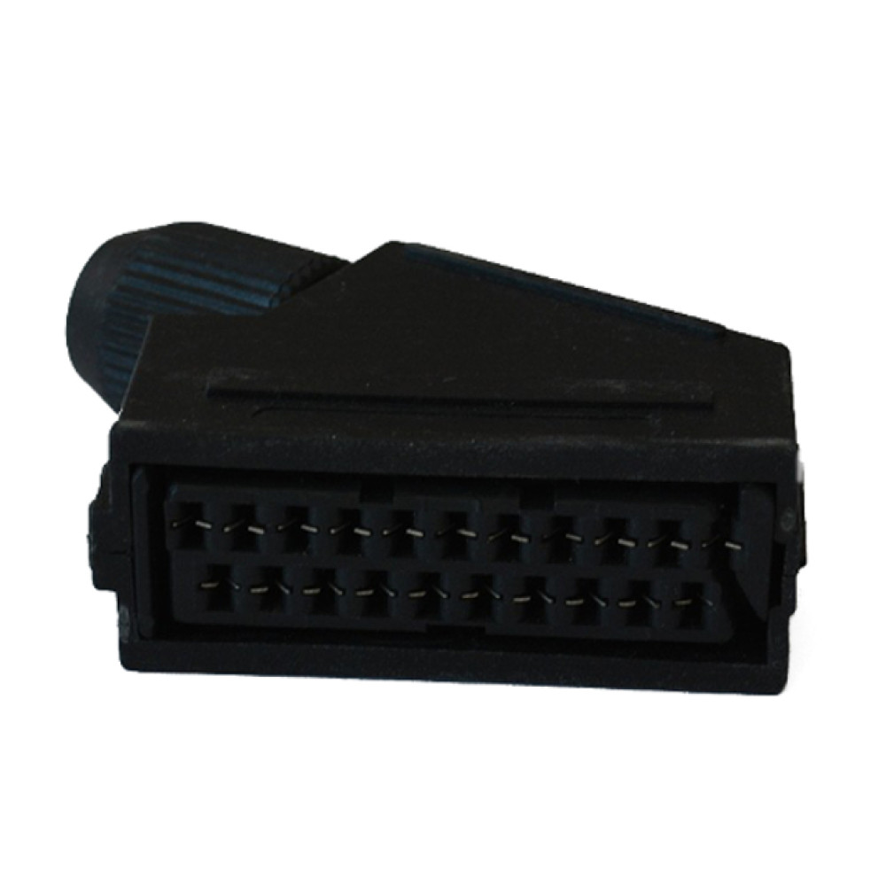 Konektor SCART 21p ženski za kabel Konektor SCART 21p ženski za kabel