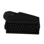 Konektor SCART 21p ženski za kabel