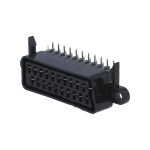 Konektor SCART 21p ženski za pločicu; kutni