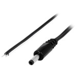 Utikač DC 4x1,7 SONY na kablu; 0,5mm2; 1,5m