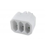 Adapter ŠUKO na 3x EURO