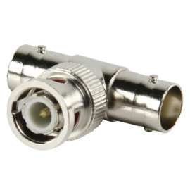 Adapter BNC muški / 2xBNC ženski 