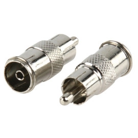 Adapter činč muški / koax ženski