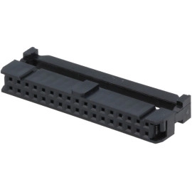 Konektor IDC 34p (2x17) 2,54mm ženski za kab. FLAT