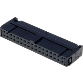 Konektor IDC 40p (2x20) 2,54mm ženski za kab. FLAT
