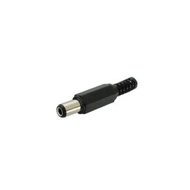 Utikač DC 5,5x2,1 L=9mm za kabel