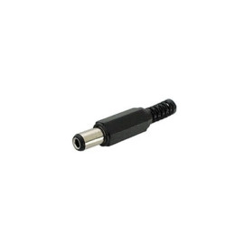 Utikač DC 5,5x2,1 L=9mm za kabel