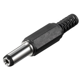 Utikač DC 5,5x2,1 L=14mm za kabel HQ