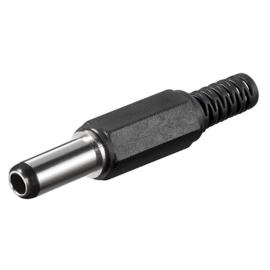Utikač DC 5,5x2,5 L=14mm za kabel HQ
