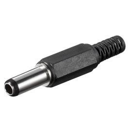 Utikač DC 5,5x2,5 L=14mm za kabel HQ