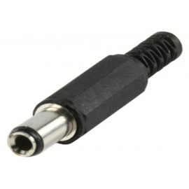 Utikač DC 6,3x3,1 L=10mm za kabel
