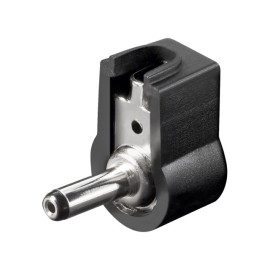 Utikač DC 3,45x1,3 za kabel; kutni - - - - -