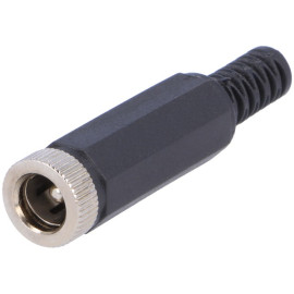 Utičnica DC 5,5x2,5mm za kabel plastična 