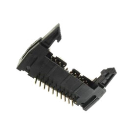 Konektor IDC print 20p 2,54mm muški 90° +kvačica